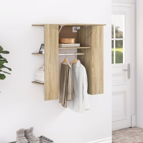 Flurarmoire Sonoma-Eiche 97,5x37x99 cm Ingenieurs Holz