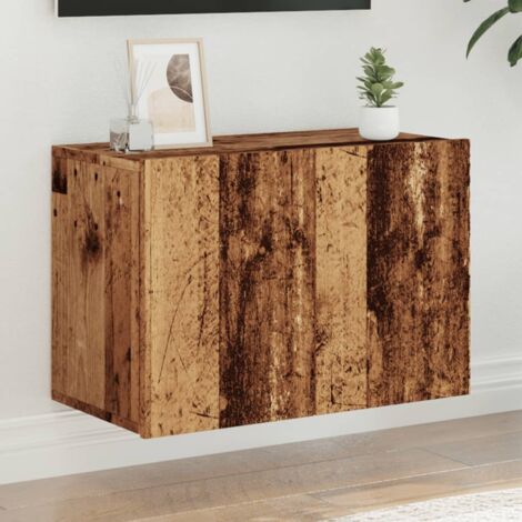 TV-Wandschrank Altholz-Optik 60x30x41 cm vidaXL869940
