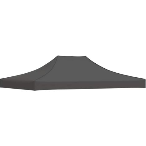 vidaXL Party Tent Roof 4,5x3 m Anthracite 270 g/m²