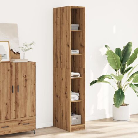 vidaXL Wardrobe Artisian Oak 30x50x200 cm Engineered Wood (1/5)