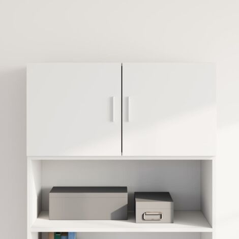 vidaXL Wall Cabinet White 80x42,5x40 cm Engineered Wood