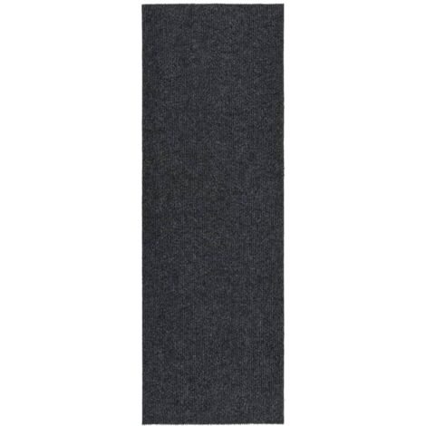 vidaXL Dirt Trapper Carpet Runner 100x300 cm Anthracite