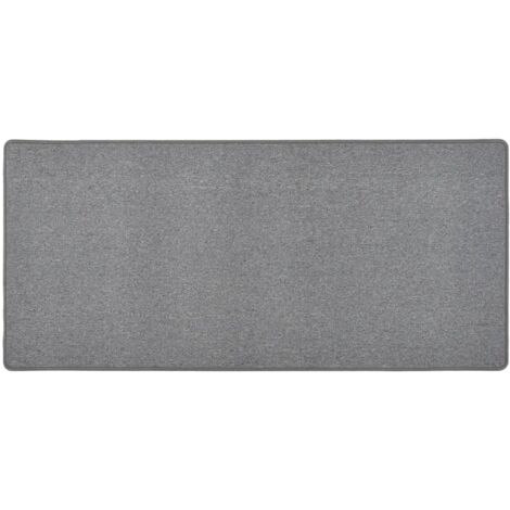 vidaXL Carpet Runner Dark Grey 80x150 cm