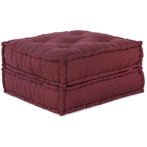 vidaXL Modular Sofa Unit Maroon 70x70x36 Fabric