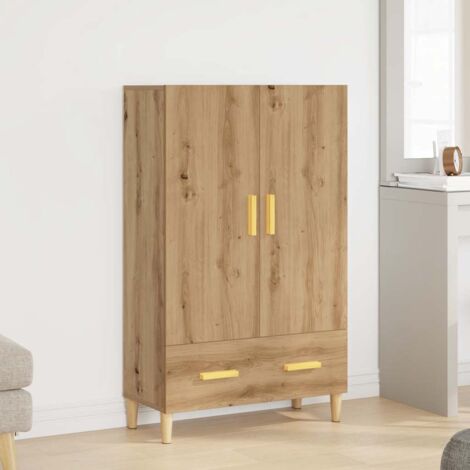 Highboard Artisan-Eiche 70x31x115 cm Holzwerkstoff vidaXL