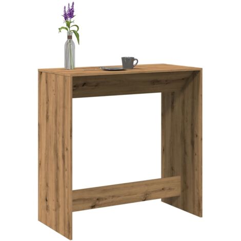 Bartisch Artisan-Eiche 102x50x103,5 cm Holzwerkstoff vidaXL