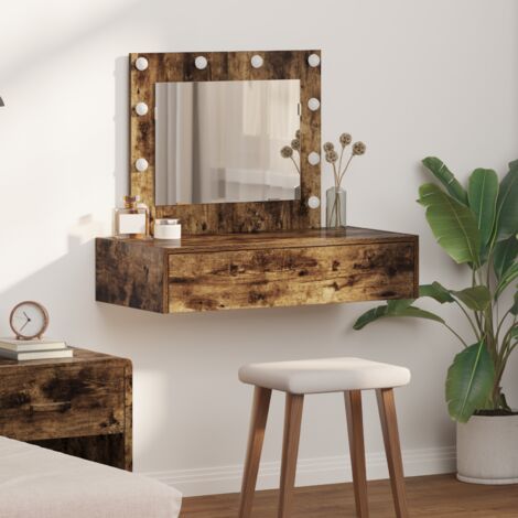 Schminktisch mit Schubladen Braun 83 x 40 x 70 cm Holzwerkstoff vidaXL (1/5)