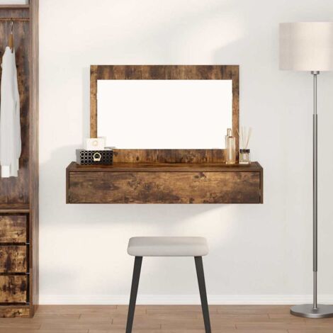 Schminktisch mit Speicher Braun 100 x 40 x 70 cm Holzwerkstoff vidaXL