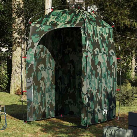 vidaXL Duschzelt Camouflage Wasserdicht