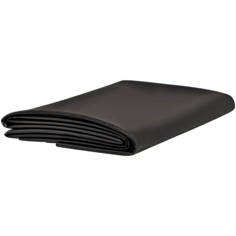 vidaXL Pond Liner Black 1x8 m PVC 0,5 mm