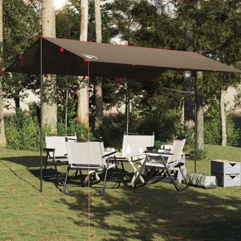 Tarp Braun 406x306 cm Wasserdicht vidaXL150986