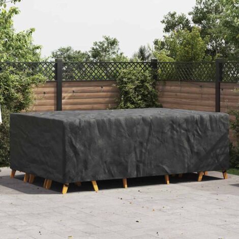 Gartenmöbelabdeckung Schwarz 300 x 200 x 90 cm 420D vidaXL