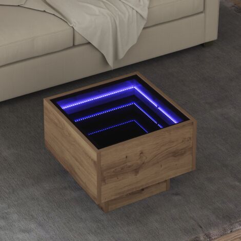Couchtisch Artisan-Eiche 40 x 40 x 30 cm Holzwerkstoff vidaXL