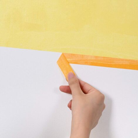 vidaXL Painter Masking Tapes 6 pcs Yellow 25mm x 50m Paper