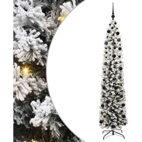 Künstlicher Weihnachtsbaum mit 300 LEDs mit Ständer Grün 210 cm vidaXL
