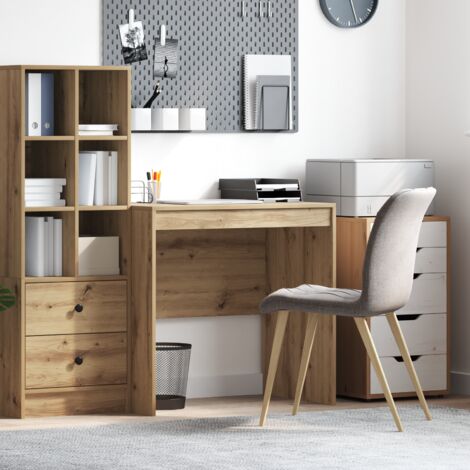 Schreibtisch Artisan Eiche 80x50x76 cm Holzwerkstoff vidaXL869678