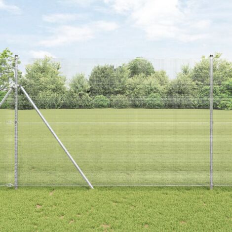 Zaun vidaxl welded wire fence robust 1.5x500 cm