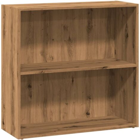 vidaXL Bookcase Artisian Oak 80x30x77 cm Engineered Wood