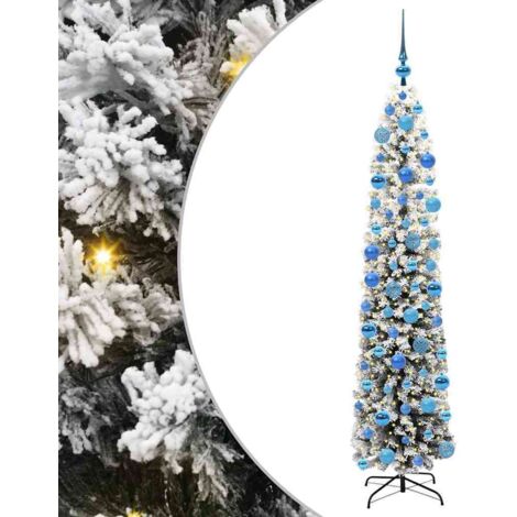 vidaXL  Artificial Christmas Tree  with 300 LEDs with Stand Green 180 cm