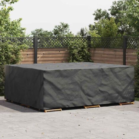 Gartenmöbelabdeckung Schwarz 300 x 250 x 70 cm 210D vidaXL