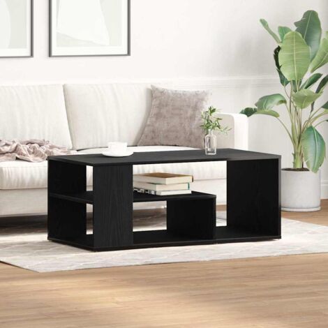 Couchtisch Schwarz Eiche 100x50x40 cm Holzwerkstoff vidaXL620820