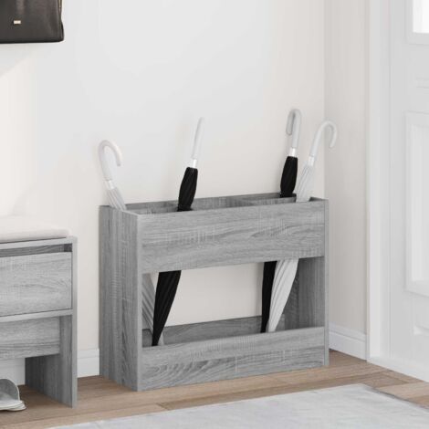 vidaXL  Umbrella Stand  Grey Sonoma 65 x 24 x 50 cm Engineered Wood