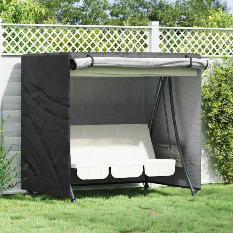 Hollywoodschaukel-Abdeckung 175 x 125 x 160 cm 420D-Gewebe vidaXL