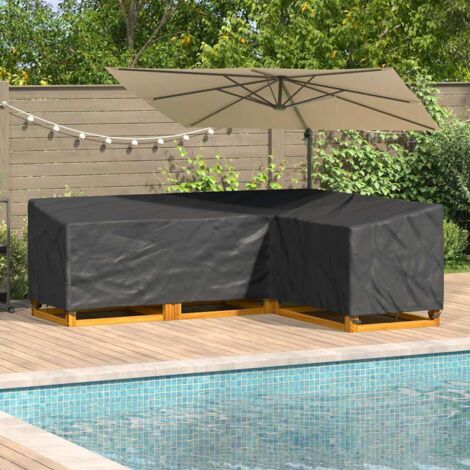 Gartenmöbelabdeckung 250 x 180 x 80 cm 210D Oxford Stoff vidaXL