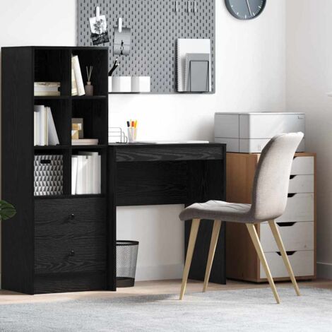 Schreibtisch Schwarz Eiche Holzwerkstoff 70 x 40 x 76 cm vidaXL239806