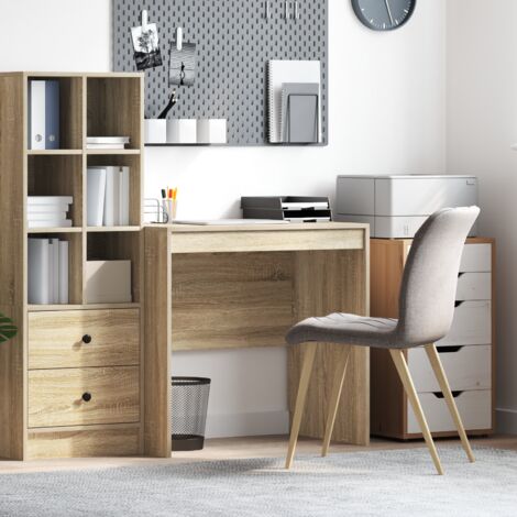 vidaXL  Desk  Sonoma Oak 80 x 50 x 76 cm