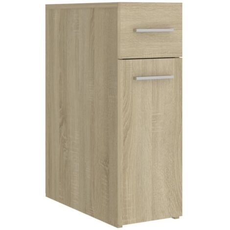 Apotheker-Schrank Sonoma-Eiche Ingenieurholz