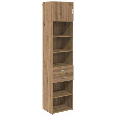 vidaXL  Highboard  Artisan Oak 50 x 42.5 x 225 cm Engineered Wood