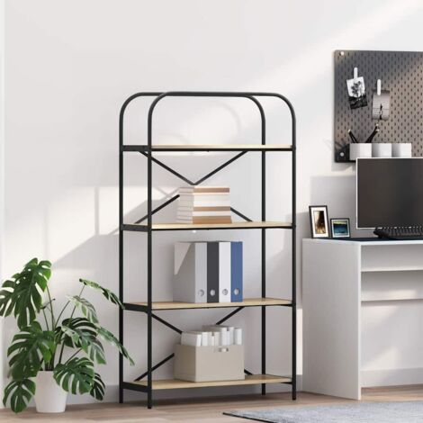 Regal Sonoma-Eiche 80 x 30 x 146 cm Holzwerkstoff vidaXL (1/5)