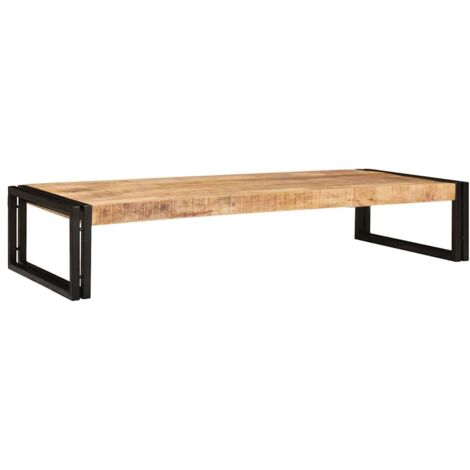 Badezimmer Regal 120 x 50 x 23 cm Massivholz Mango und Eisen vidaXL
