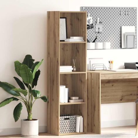 Bücherregal Artisan-Eiche 40x30x152 cm Holzwerkstoff vidaXL246608