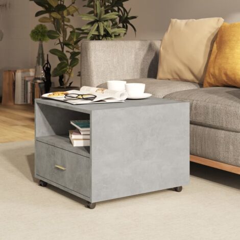 Couchtisch Betongrau 55x55x40 cm Holzwerkstoff vidaXL
