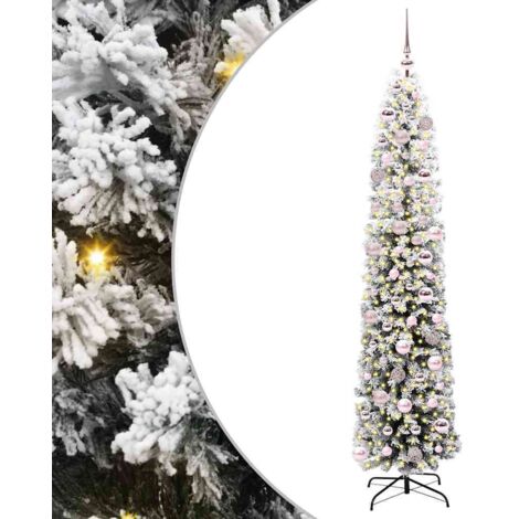 Künstlicher Weihnachtsbaum mit 300 LEDs mit Ständer Grün 180 cm vidaXL