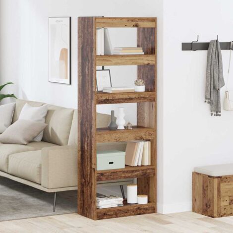 Bücherregal Altholz 60 x 30 x 166 cm Holzwerkstoff vidaXL