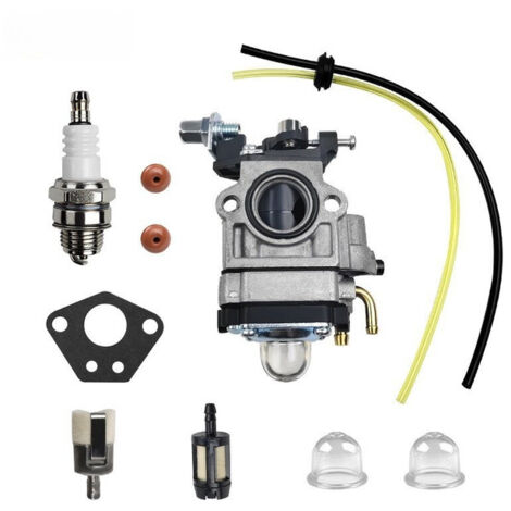 Carburatore per decespugliatore 40-5 43 52CC BC520 CG430 Carb Kit carburatore con guarnizione tubo, candela e filtro carburante (1/3)