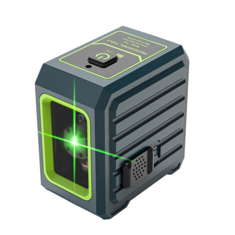 Livello laser verde con autolivellamento e modalità manuale, modalità a impulsi da 30 m, 4 livelli di luminosità (1/5)