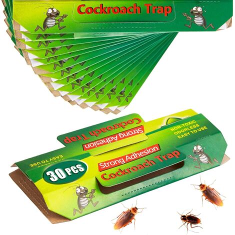 30 pezzi trappola per scarafaggi prodotto potente trappola per scarafaggi appiccicosa professionale anti scarafaggi