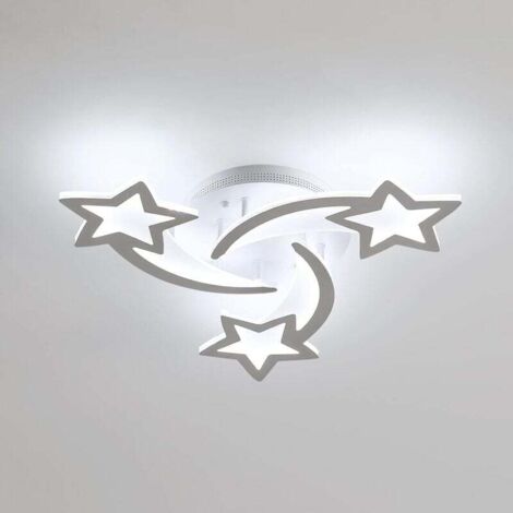 Plafoniera LED Per Cameretta Con Forma Di Aeroplano - Lampada Da Soffitto Dimmerabile Con Telecomando, Per Bambini E Bambine