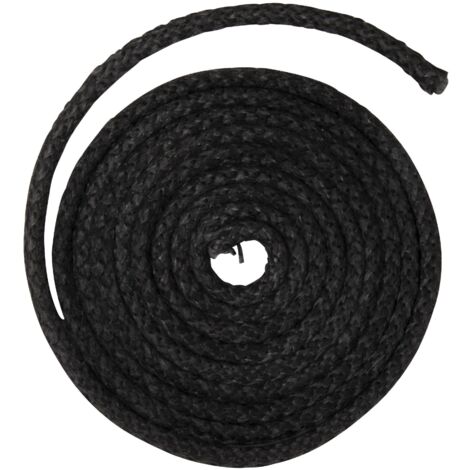 Guarnizione intrecciata per inserto e stufa lunghezza 2,5 m Ø 8 mm