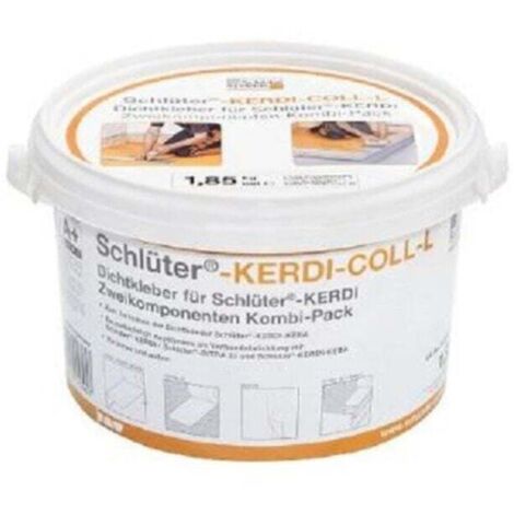 Adesivo sigillante bicomponente per giunzioni e giunti singoli - KERDI-COLL-L - secchio da 1,85 kg