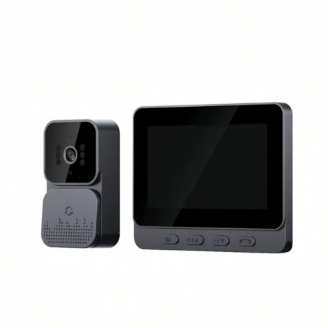 Sonetta video, sistema video interfono, suoneria per visione notturna con monitor della telecamera, suoneria per maison de villa (1/5)