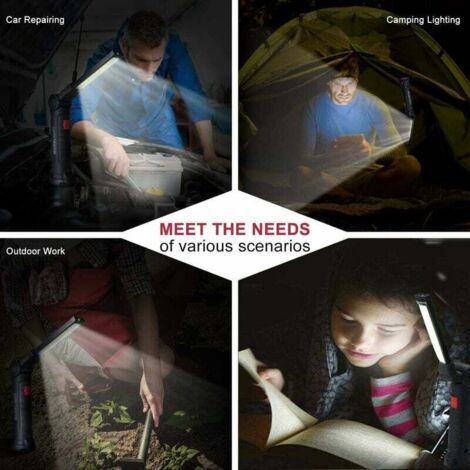 Ricaricabile USB Luci Subacquee LED con Telecomando - Decorativa Impermeabile Magnetica Notturna