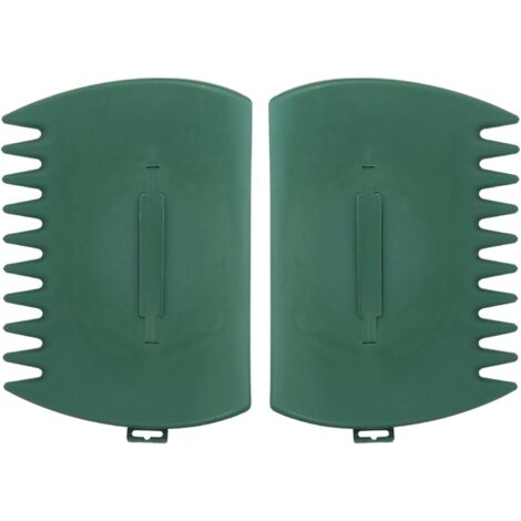 Paletta per foglie, 2 paia di paletta portatile per foglie, da giardino e da cortile, rastrello manuale in plastica per raccogliere foglie ed erba (1/5)