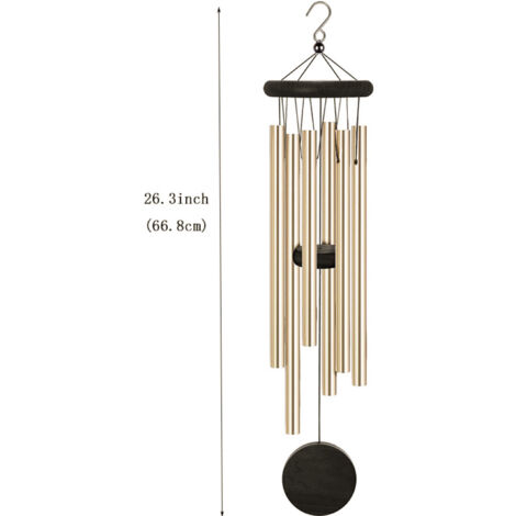 Campanelli eolici con suono rilassante e rilassante, campanelli eolici, campanelli eolici per interni ed esterni, per casa, giardino, cortile, balcone, decorazione d'interni