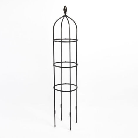 Obelisco da giardino, sostegno per piante rampicanti, sostegno per piante da giardino, supporto ad arco da giardino a forma di torre per traliccio di fiori per piante rampicanti, AAFGVC