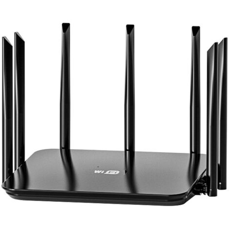 Router WiFi 6, router WiFi dual-band AX1500, antenne ad alta potenza 7  6dBi, ampia copertura, gestione intelligente dei visitatori